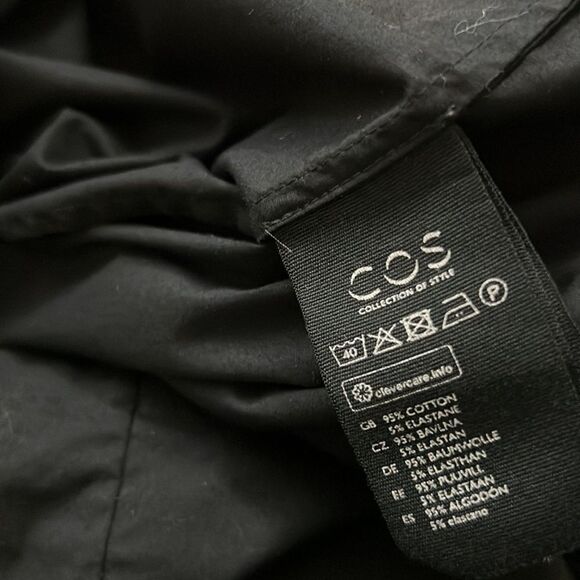 COS BLACK DRESS SIZE S - Picture 4 of 4